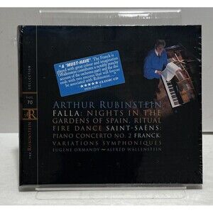 Arthur Rubinstein Falla: Night In The Gardens of Spain Brand New Factory Sealed